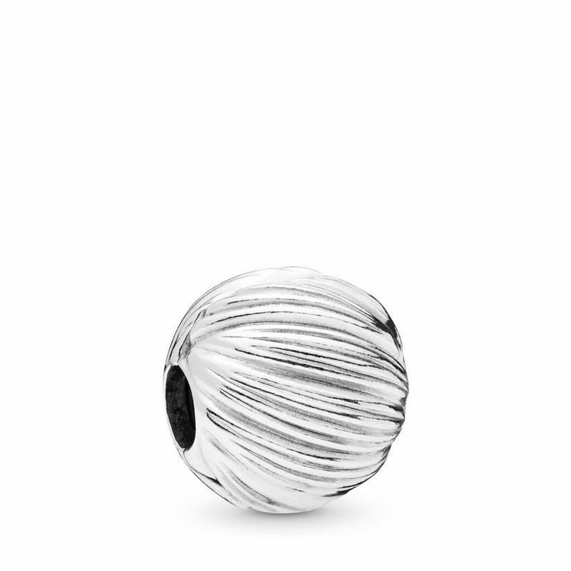 Pandora Seeds Of Elegance Clip Charm - Sterling Silver/Silicone - Canada | JN2235PF